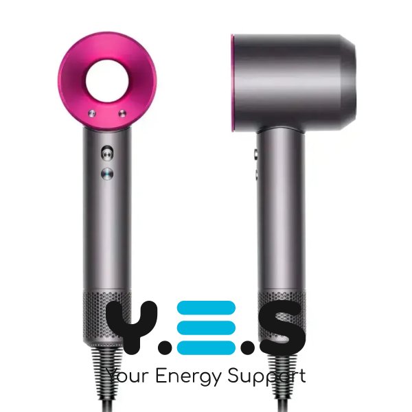 Професійний фен для волосся Supersonic з 5 насадками