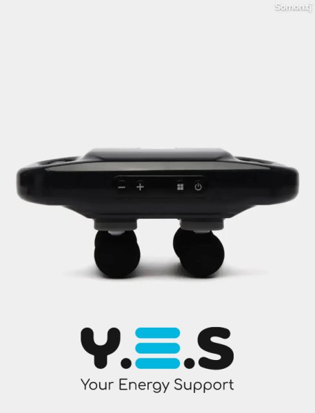 Електромасажер для шиї та спини MA562: 4 головки, дисплей, акумулятор 1500 мА·год