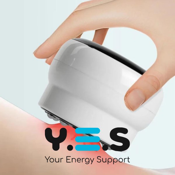 Антицелюлітний вакуумний масажер ILY-873, акумуляторний ручний для всього тіла