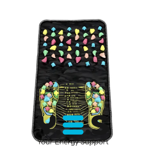 Масажний килимок-доріжка з камінцями 35×70 см для ніг і спини