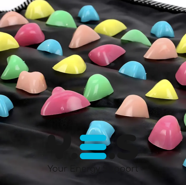 Масажний килимок-доріжка з камінцями 35×70 см для ніг і спини