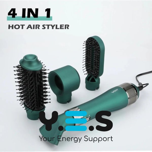Фен-щітка VGR V-493 4-в-1: професійний повітряний стайлер для укладання волосся