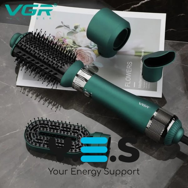 Фен-щітка VGR V-493 4-в-1: професійний повітряний стайлер для укладання волосся