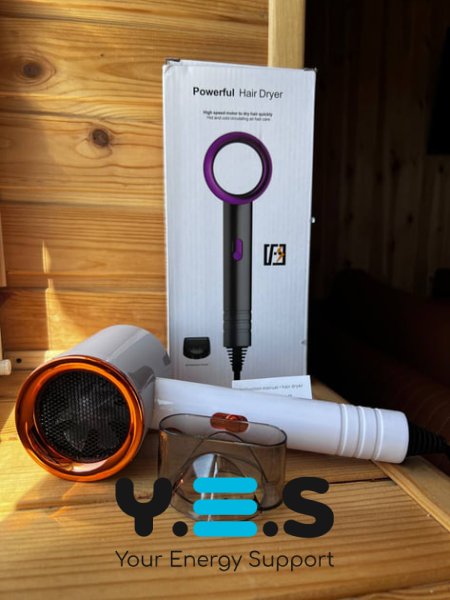 Професійний компактний фен-стайлер 2000 Вт для сушіння та укладання волосся