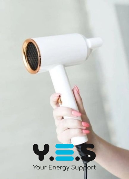 Професійний компактний фен-стайлер 2000 Вт для сушіння та укладання волосся