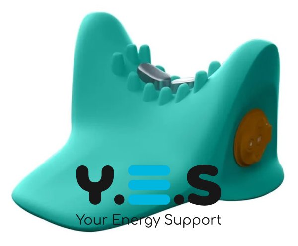 U-подібний ортопедичний підголовник W22: масажна подушка для шиї з вібро та підігрівом