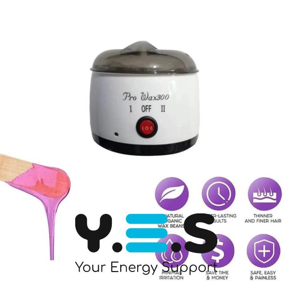 Воскоплав Pro-Wax 300 для банок, апарат для гарячої депіляції вдома та в салоні