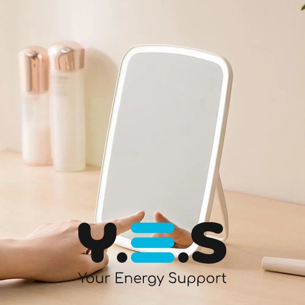 Дзеркало для макіяжу Jordan Judy з LED-підсвіткою та збільшенням