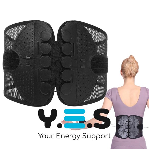 Корсет для попереку з системою точної фіксації, універсальний підтримуючий пояс