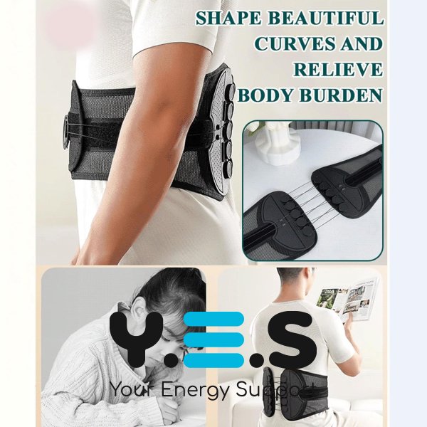 Корсет для попереку з системою точної фіксації, універсальний підтримуючий пояс