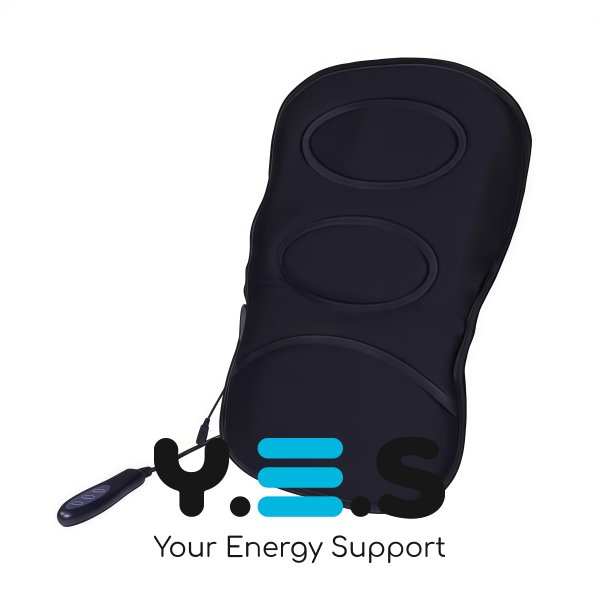 Масажна накидка на автосидіння LY-407 з підігрівом, 3 режими роботи