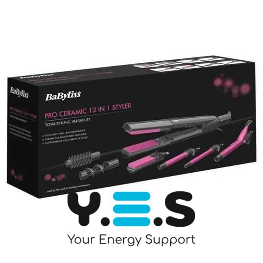 Мультистайлер для укладки волосся 12в1 Umate Pro Ceramic, багатофункціональний керамічний стайлер