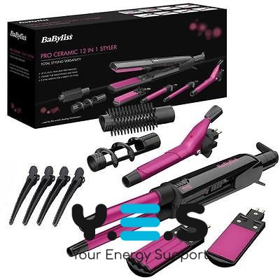 Мультистайлер для укладки волосся 12в1 Umate Pro Ceramic, багатофункціональний керамічний стайлер