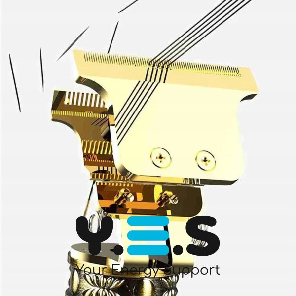 Тример VGR V-073 акумуляторний для бороди й волосся, USB-зарядка, 4 насадки