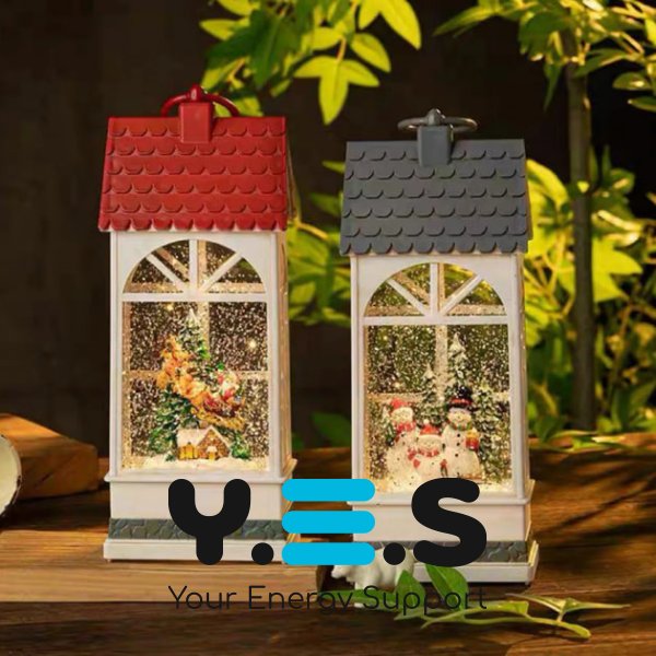 Святковий LED ліхтар-нічник XMAS WDL-24074B для дому та новорічного декору