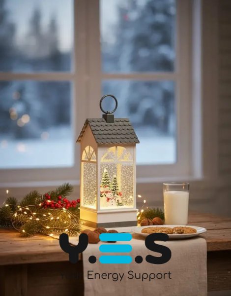 Святковий LED ліхтар-нічник XMAS WDL-24074B для дому та новорічного декору