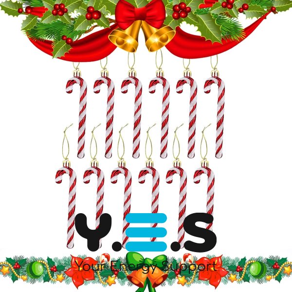 Світлодіодна гірлянда «Льодяники» 3 м для декору, теплий білий, USB