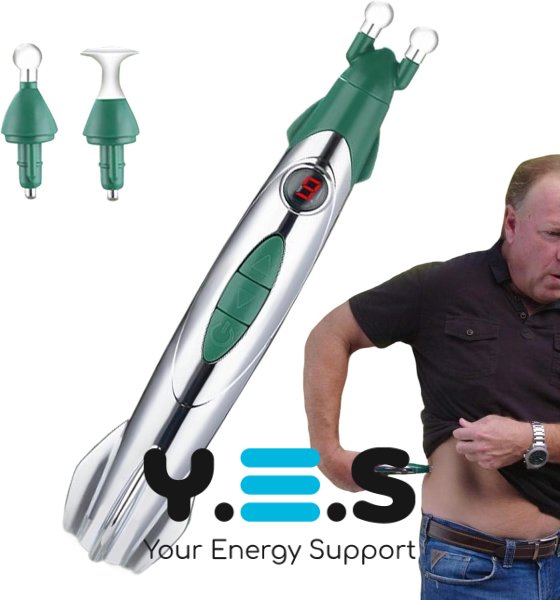 Портативний ручний імпульсний масажер Elite Massage Rocket для зняття болю