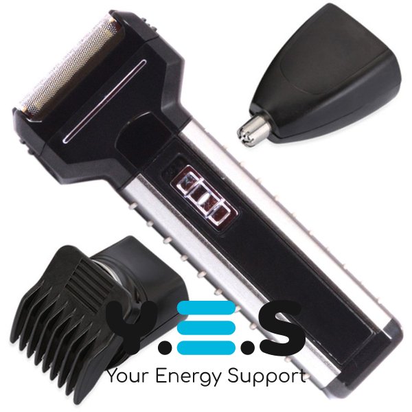 Електробритва-тример GEMEI GM-789 3-в-1, багатофункціональний набір