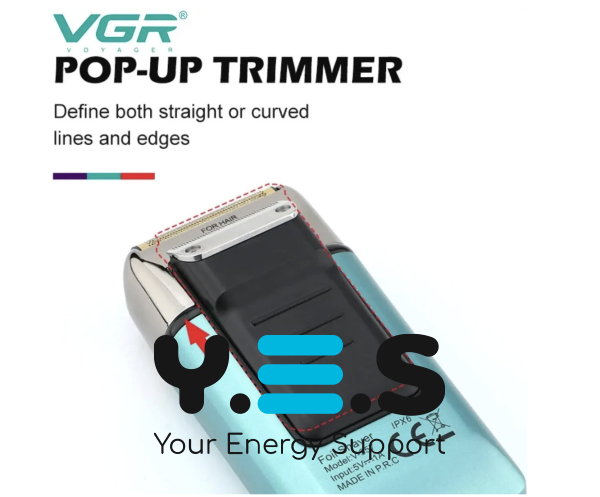 Електробритва VGR V-357 для гоління та стрижки волосся, домашнє використання