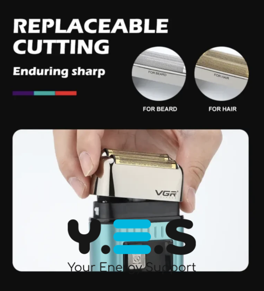 Електробритва VGR V-357 для гоління та стрижки волосся, домашнє використання