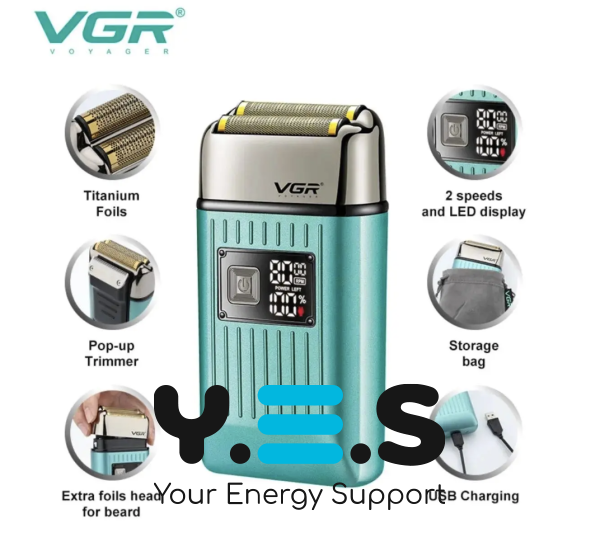 Електробритва VGR V-357 для гоління та стрижки волосся, домашнє використання