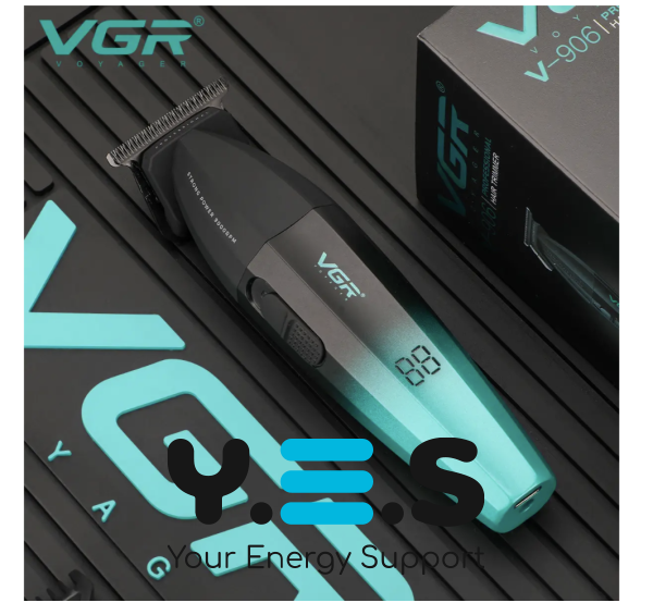 Професійний тример VGR V-906 з T-подібним ножовим блоком і потужним мотором для стрижки