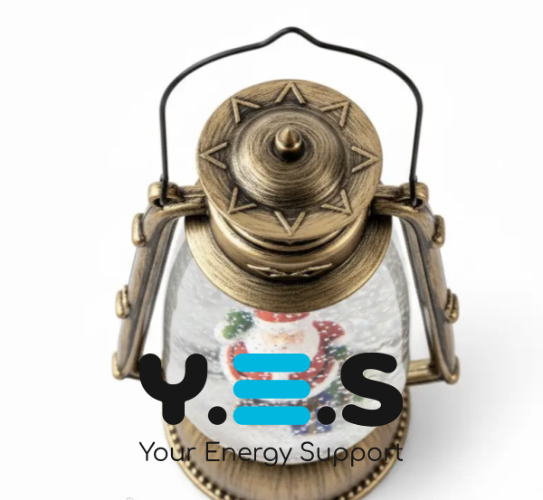 Новорічний LED-ліхтар-декор XHF-8004 зі снігопадом і музикою, світильник «Сніжний світ»