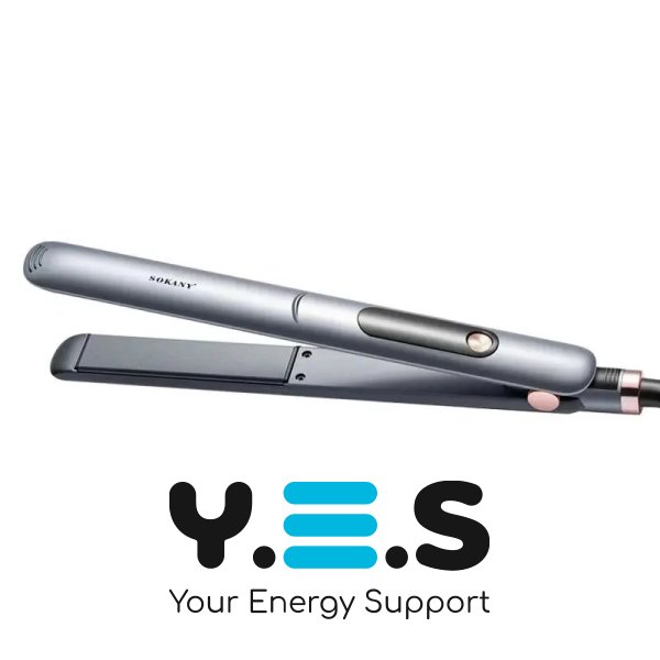 Енергозберігаючий випрямляч для волосся SOKANY SK-1924, керамічне покриття, утюжок