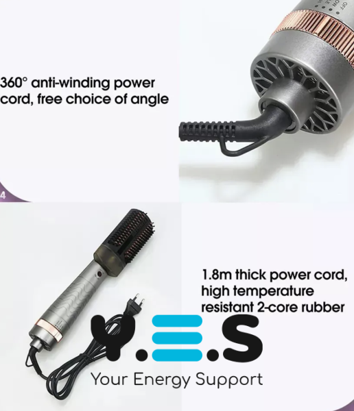 Парова щітка-фен 3в1 Hair Steam Brush: випрямляч, фен і гребінець INFRARED+SPRAY HOTairCOMB