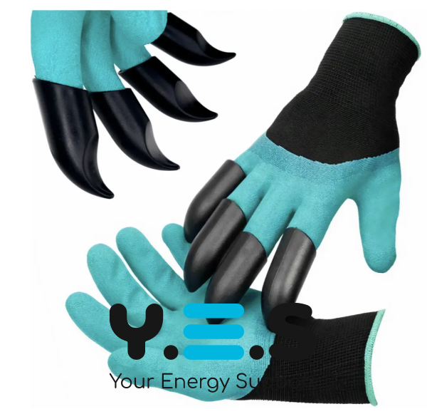 Садові рукавички з кігтями Garden Gloves LY-557 — універсальний інструмент для городу