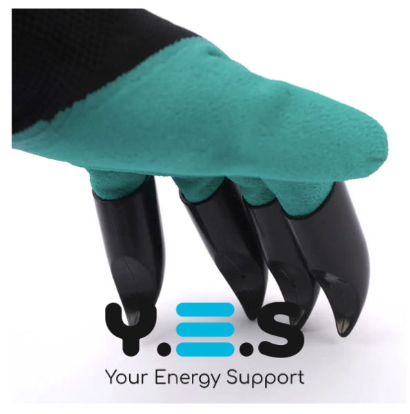 Садові рукавички з кігтями Garden Gloves LY-557 — універсальний інструмент для городу