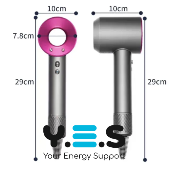 Легкий іонний фен для волосся Leafless Hair Dryer S238-1 для дому та салону