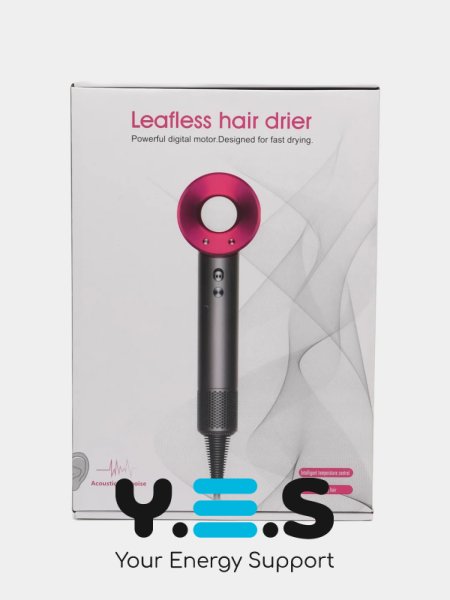Легкий іонний фен для волосся Leafless Hair Dryer S238-1 для дому та салону