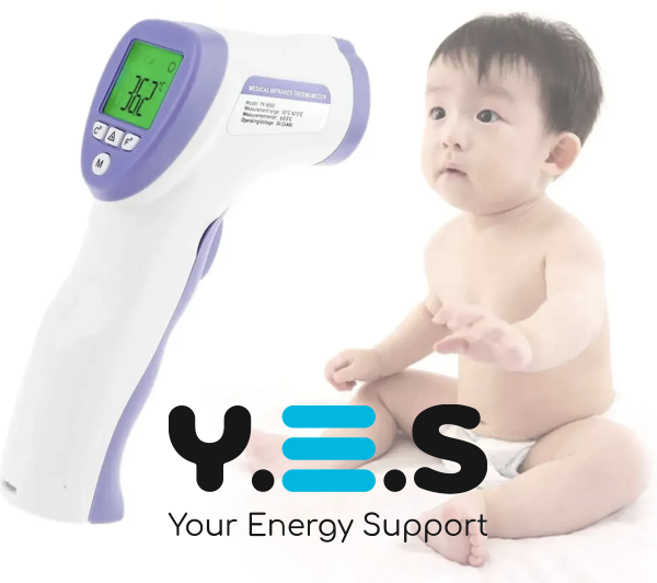 Безконтактний інфрачервоний термометр-пірометр DT-8826, професійний цифровий