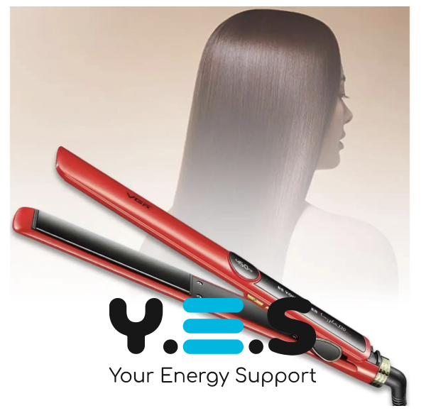 Щипці-випрямляч VGR V-518 з LED-дисплеєм, турмалінові пластини V-51