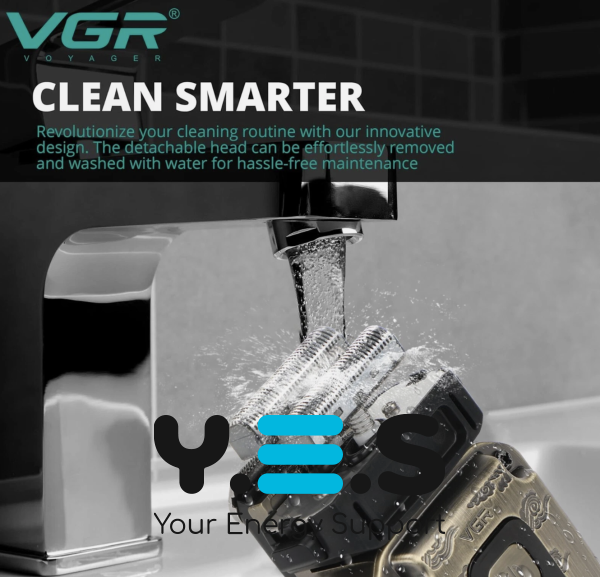 Професійна сітчаста електробритва VGR V-337 для гоління та стрижки