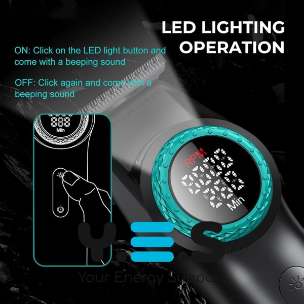 Професійна машинка для стрижки волосся VGR V-001 — зручна та надійна