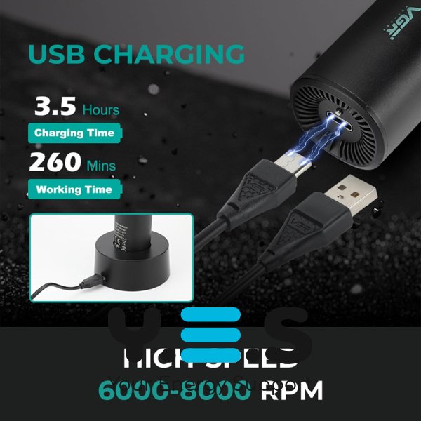 Професійна машинка для стрижки волосся VGR V-001 — зручна та надійна