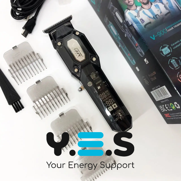 Професійна акумуляторна машинка для стрижки VGR V-900 — тример для дому