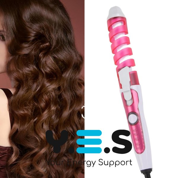 Спіральна плойка для волосся Nova NHC-8558 для створення локонів