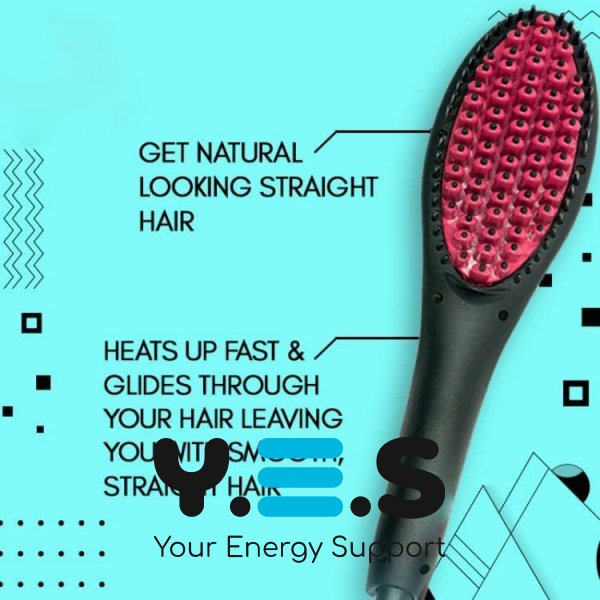 Щітка-випрямляч гребінець Straight Artifact HQT-906B з LED-дисплеєм