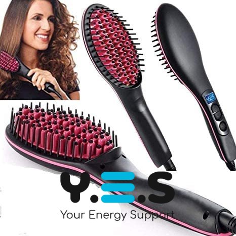 Щітка-випрямляч гребінець Straight Artifact HQT-906B з LED-дисплеєм