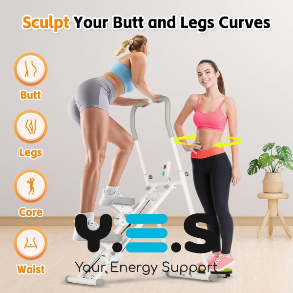 Підлоговий степер-клаймбер XY-015 для ніг, сідниць і попереку, домашній фітнес