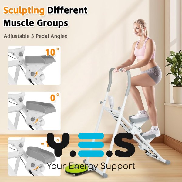 Підлоговий степер-клаймбер XY-015 для ніг, сідниць і попереку, домашній фітнес