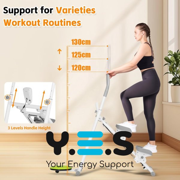 Підлоговий степер-клаймбер XY-015 для ніг, сідниць і попереку, домашній фітнес