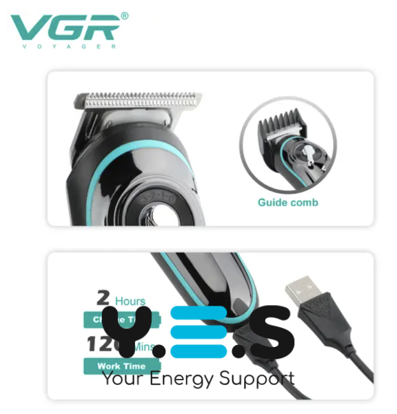 Професійний тример VGR V-075 для бороди, вусів і стрижки волосся