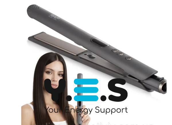 Праска-плойка 2-в-1 RAF One-Touch R.4483, випрямляч для волосся з регулюванням температури