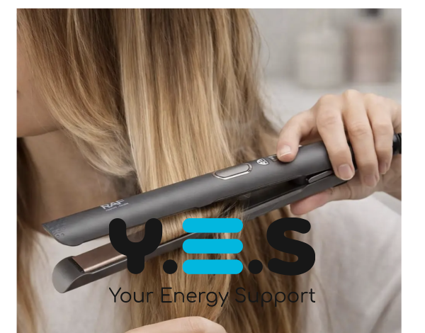 Праска-плойка 2-в-1 RAF One-Touch R.4483, випрямляч для волосся з регулюванням температури