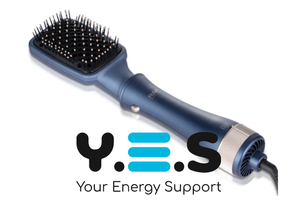 Фен-щітка RAF R.4573 3-в-1 для домашнього професійного укладання волосся